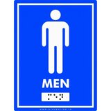 Placute wc toaleta barbati MEN pentru nevazatori